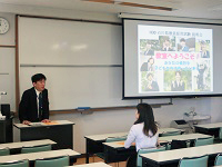 石川県教員採用試験説明会の様子