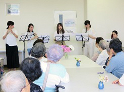 ふれあい給食の様子