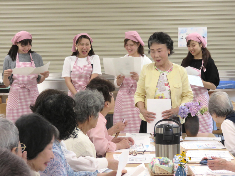 ふれあい給食の様子1